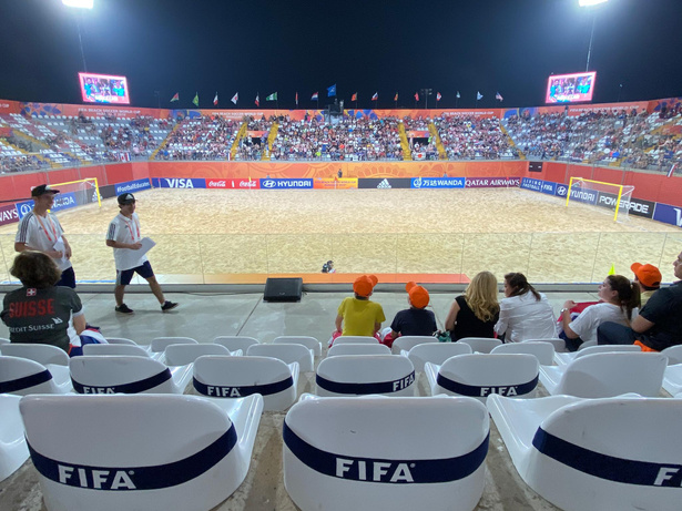 FIFA world cup venue - beach soccer world cup Paraguay 2019